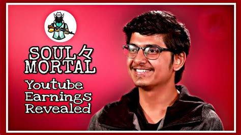 mortal income|PUBG Mobile: SouL Mortal's YouTube earnings revealed.